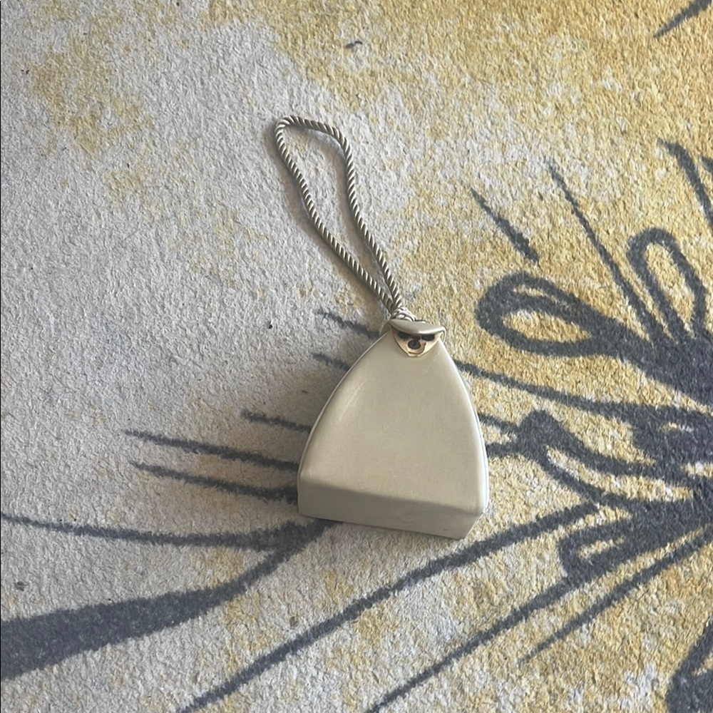Elegant Gold Triangle Clutch